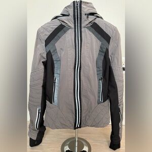 Blanc Noir Lightweight Grey and Black Jacket Small